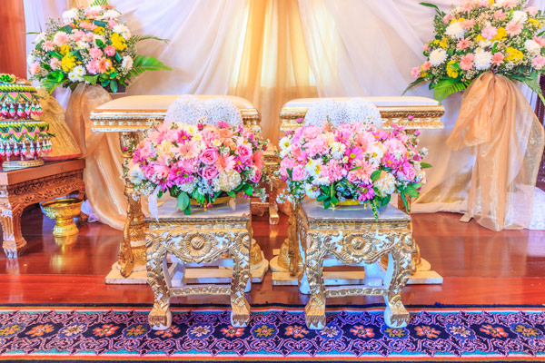 พิธีการแต่งงานช่วงเช้า พิธีการแต่งงานช่วงเช้า