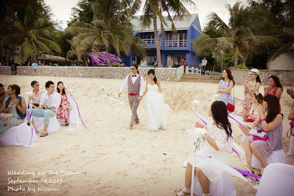 งานแต่งงานตรีมทะเล งานแต่งงานตรีมทะเล