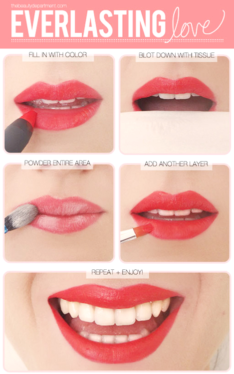 วิธีทาลิปสติก วิธีทาลิปสติก