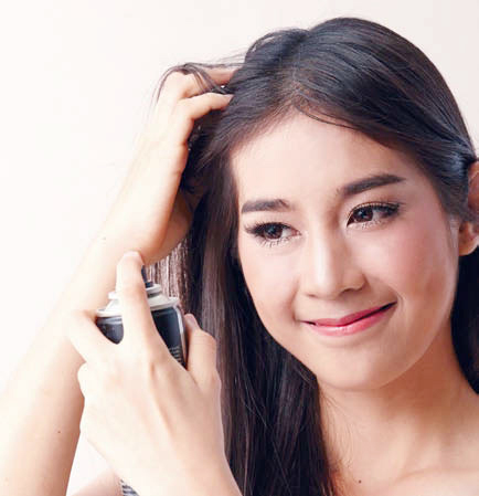 แบบทรงผมแสกกลาง แบบทรงผมแสกกลาง