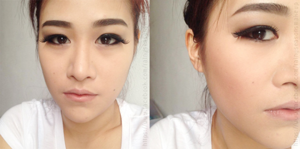 วิธีแต่งหน้าคม วิธีแต่งหน้าคม