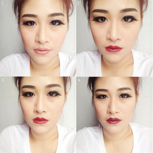 วิธีแต่งหน้าคม วิธีแต่งหน้าคม