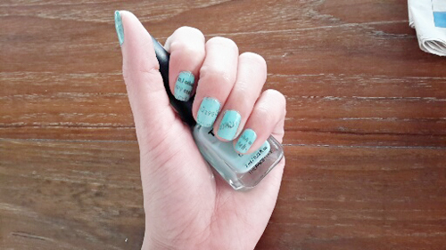 วิธีเพ้นท์เล็บ วิธีเพ้นท์เล็บ