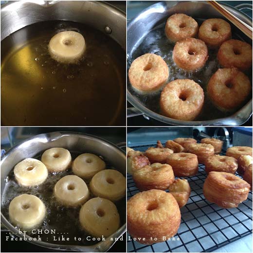 Cronuts ขนมโดนัทครัวซองต์ หวานกรอบอร่อย Cronuts ขนมโดนัทครัวซองต์ หวานกรอบอร่อย