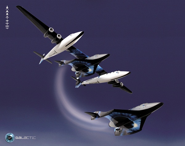 SpaceShipTwo เครื่องบินทัวร์อวกาศจาก เวอร์จิ้น กาแลคติก SpaceShipTwo เครื่องบินทัวร์อวกาศจาก เวอร์จิ้น กาแลคติก