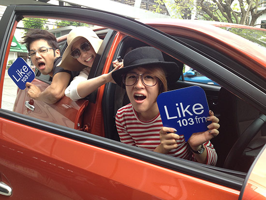 103 fm ชวนคนฟังลุ้นรับ Yaris ในกิจกรรม The Fantastic Key ฟรีเว่อร์ 103 fm ชวนคนฟังลุ้นรับ Yaris ในกิจกรรม The Fantastic Key ฟรีเว่อร์
