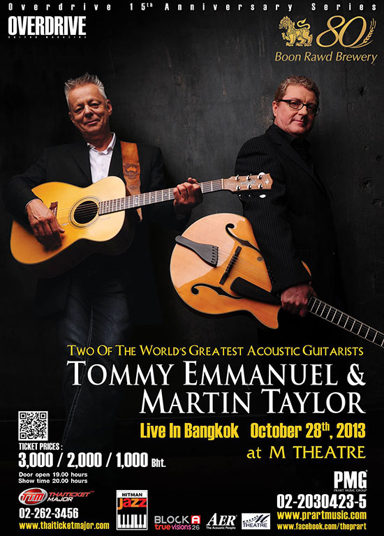 Tommy Emmanuel & Martin Taylor Live in Bangkok Tommy Emmanuel & Martin Taylor Live in Bangkok
