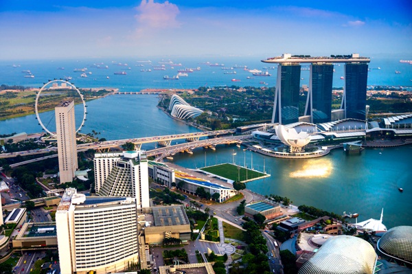 สระว่ายน้ำลอยฟ้า Marina Bay Sands ชมวิวสิงคโปร์ทั้งเมือง สระว่ายน้ำลอยฟ้า Marina Bay Sands ชมวิวสิงคโปร์ทั้งเมือง