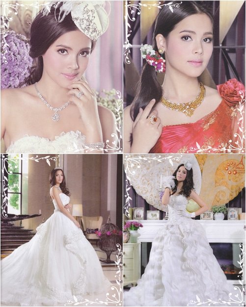 ญาญ่า อุรัสยา ในชุดแต่งงานแสนหวาน