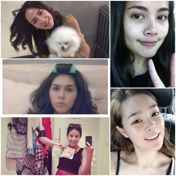 รวมภาพดาราตอนไม่แต่งหน้า