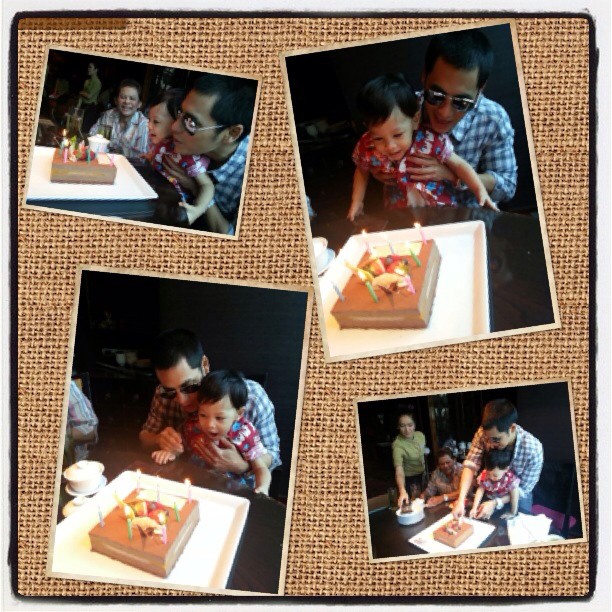 ซี ศิวัฒน์ หน้าบาน เลี้ยงวันเกิดกับ เอมี่ สุดสวีท