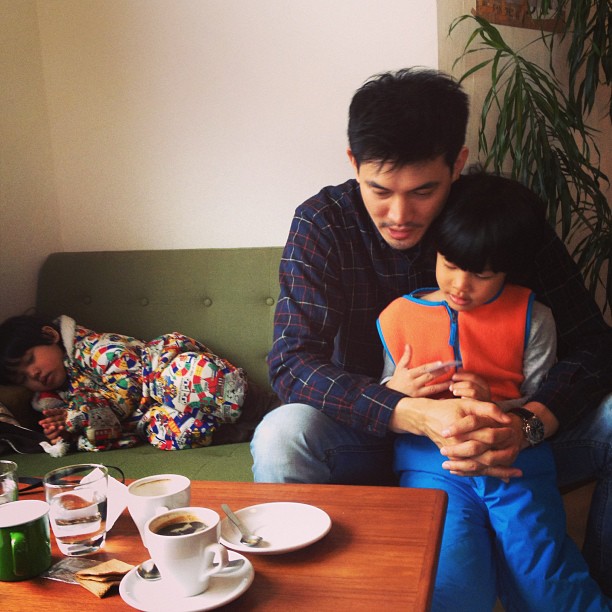 ชมภาพ เคน หน่อย พาลูก ๆ เที่ยวญี่ปุ่น