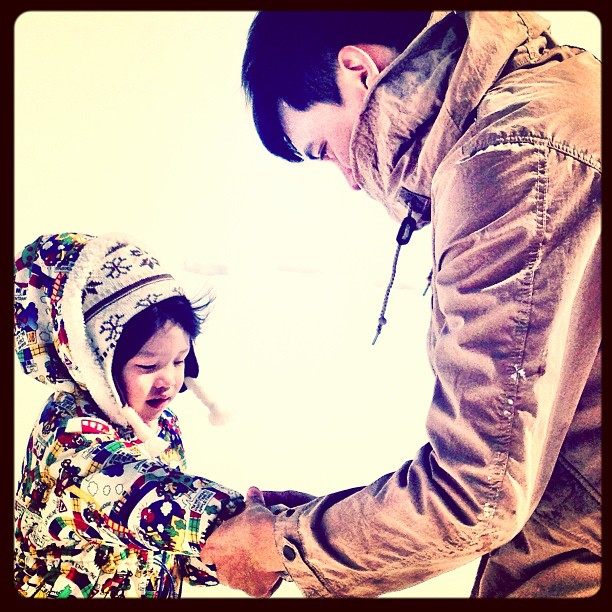 ชมภาพ เคน หน่อย พาลูก ๆ เที่ยวญี่ปุ่น