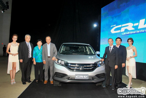 New Honda CR-V พร้อมจำหน่ายในไทยเป็นที่เรียบร้อยแล้ว