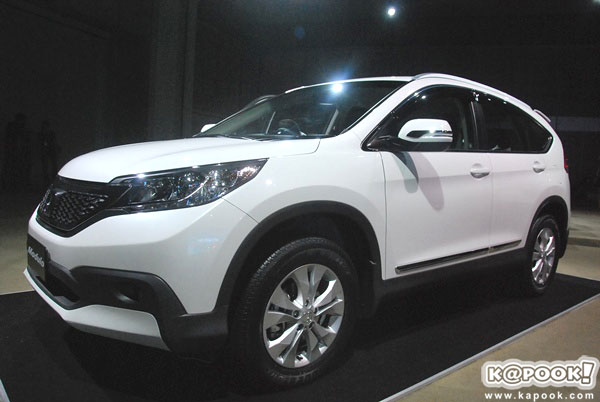 New Honda CR-V พร้อมจำหน่ายในไทยเป็นที่เรียบร้อยแล้ว