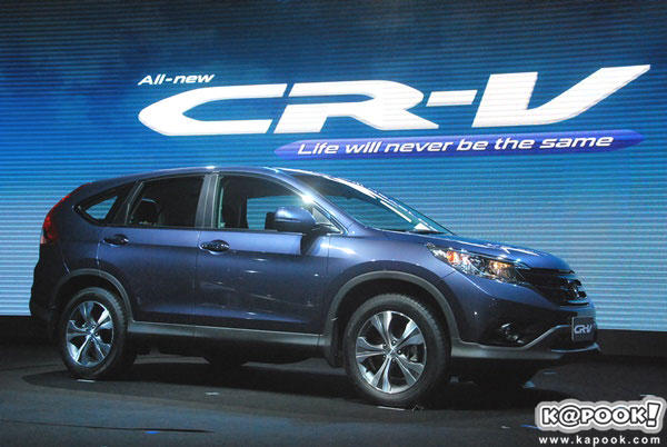 New Honda CR-V พร้อมจำหน่ายในไทยเป็นที่เรียบร้อยแล้ว