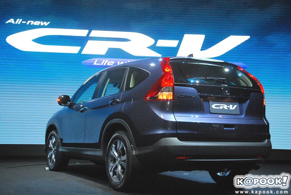 New Honda CR-V พร้อมจำหน่ายในไทยเป็นที่เรียบร้อยแล้ว