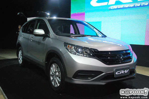 New Honda CR-V พร้อมจำหน่ายในไทยเป็นที่เรียบร้อยแล้ว