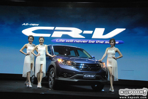 New Honda CR-V พร้อมจำหน่ายในไทยเป็นที่เรียบร้อยแล้ว
