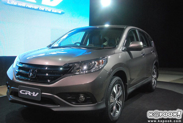 New Honda CR-V พร้อมจำหน่ายในไทยเป็นที่เรียบร้อยแล้ว