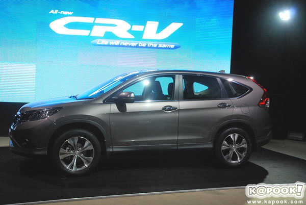 New Honda CR-V พร้อมจำหน่ายในไทยเป็นที่เรียบร้อยแล้ว