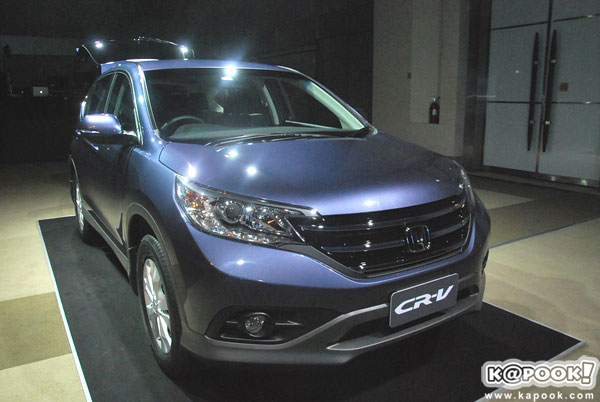 New Honda CR-V พร้อมจำหน่ายในไทยเป็นที่เรียบร้อยแล้ว