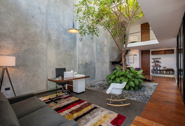 โฮมออฟฟิศโมเดิร์นลอฟท์ มีสวนชิล ๆ รอบทิศทาง โฮมออฟฟิศโมเดิร์นลอฟท์ มีสวนชิล ๆ รอบทิศทาง