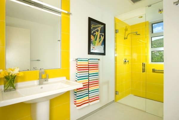 5 ไอเดียแต่งห้องน้ำสีเหลืองสดใส ให้หัวใจเริงร่า 5 ไอเดียแต่งห้องน้ำสีเหลืองสดใส ให้หัวใจเริงร่า