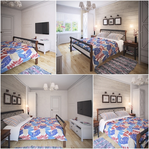 แบบห้องนอนแต่งง่าย ๆ สไตล์วินเทจคันทรี แบบห้องนอนแต่งง่าย ๆ สไตล์วินเทจคันทรี