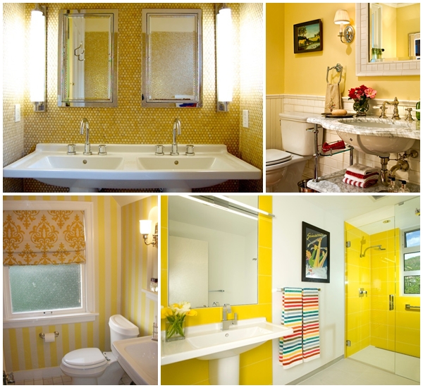 5 ไอเดียแต่งห้องน้ำสีเหลืองสดใส ให้หัวใจเริงร่า 5 ไอเดียแต่งห้องน้ำสีเหลืองสดใส ให้หัวใจเริงร่า