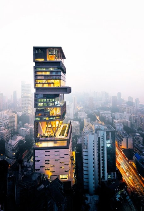 แอนทิเลีย บ้านใหญ่และแพงที่สุดในโลก สร้างนาน 7 ปี ที่อินเดีย แอนทิเลีย บ้านใหญ่และแพงที่สุดในโลก สร้างนาน 7 ปี ที่อินเดีย