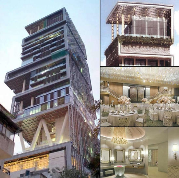 แอนทิเลีย บ้านใหญ่และแพงที่สุดในโลก สร้างนาน 7 ปี ที่อินเดีย แอนทิเลีย บ้านใหญ่และแพงที่สุดในโลก สร้างนาน 7 ปี ที่อินเดีย