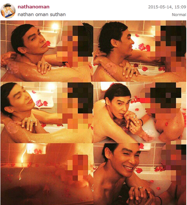 นาธาน ปลื้มปริ่ม ว่าที่สามีบอกรักที่หัวใจ เมีย แถมใส่ชุดวันเกิดเป่าเค้ก นาธาน ปลื้มปริ่ม ว่าที่สามีบอกรักที่หัวใจ เมีย แถมใส่ชุดวันเกิดเป่าเค้ก