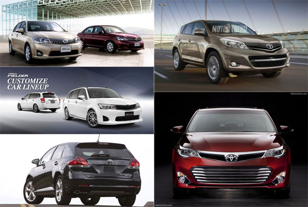ยลโฉมก่อนใคร รถใหม่จากโตโยต้า ปี 2013
