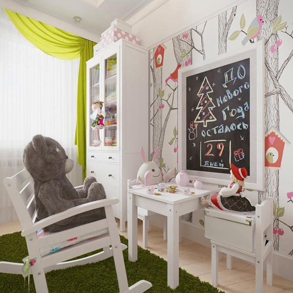 ห้องนอนเด็กผู้หญิงสีขาว เติมเต็มจินตนาการแสนหวาน ห้องนอนเด็กผู้หญิงสีขาว เติมเต็มจินตนาการแสนหวาน