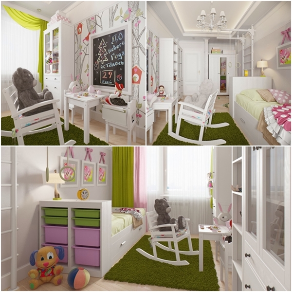 ห้องนอนเด็กผู้หญิงสีขาว เติมเต็มจินตนาการแสนหวาน ห้องนอนเด็กผู้หญิงสีขาว เติมเต็มจินตนาการแสนหวาน