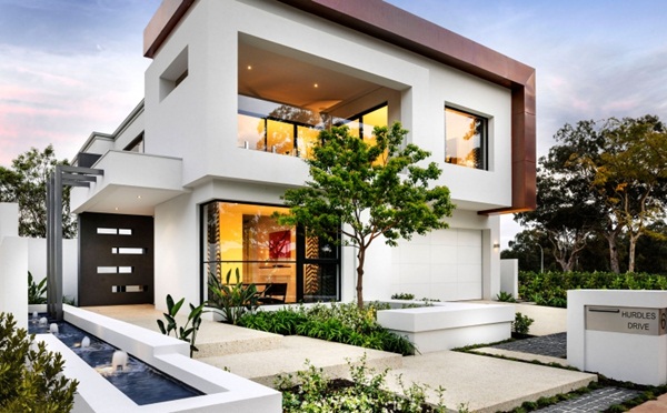 แบบบ้าน 2 ชั้นสไตล์โมเดิร์น มีมุมนั่งเล่นทั่วบ้าน แบบบ้าน 2 ชั้นสไตล์โมเดิร์น มีมุมนั่งเล่นทั่วบ้าน