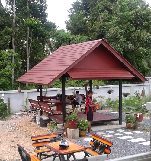 สร้างบ้านชั้นเดียวกลางสวน น่ารักเหมือนอยู่เมืองนอก สร้างบ้านชั้นเดียวกลางสวน น่ารักเหมือนอยู่เมืองนอก