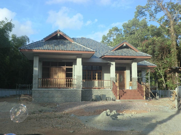 สร้างบ้านชั้นเดียวกลางสวน น่ารักเหมือนอยู่เมืองนอก สร้างบ้านชั้นเดียวกลางสวน น่ารักเหมือนอยู่เมืองนอก