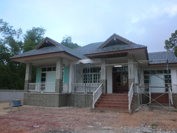 สร้างบ้านชั้นเดียวกลางสวน น่ารักเหมือนอยู่เมืองนอก สร้างบ้านชั้นเดียวกลางสวน น่ารักเหมือนอยู่เมืองนอก