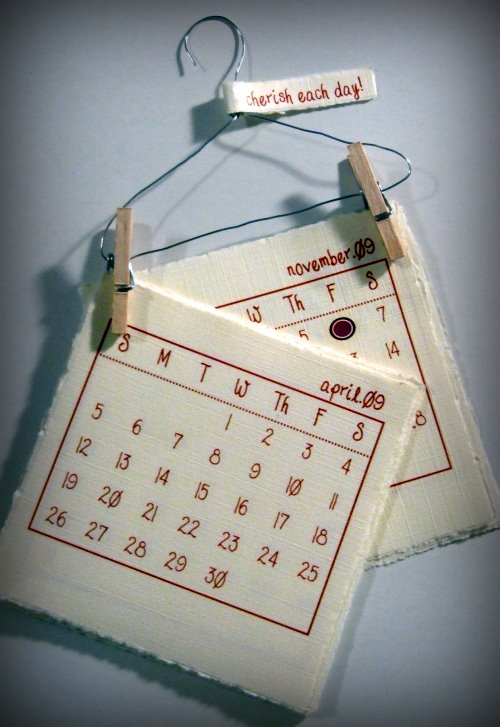 10 ไอเดีย DIY ปฏิทิน รับปีใหม่