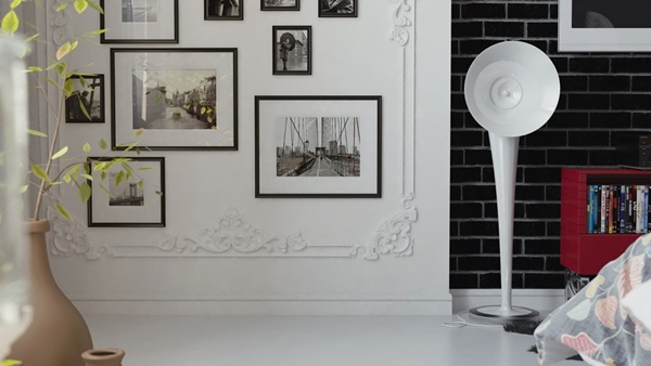 ห้องนอนสวยล้ำ แบบ นักบินอวกาศ