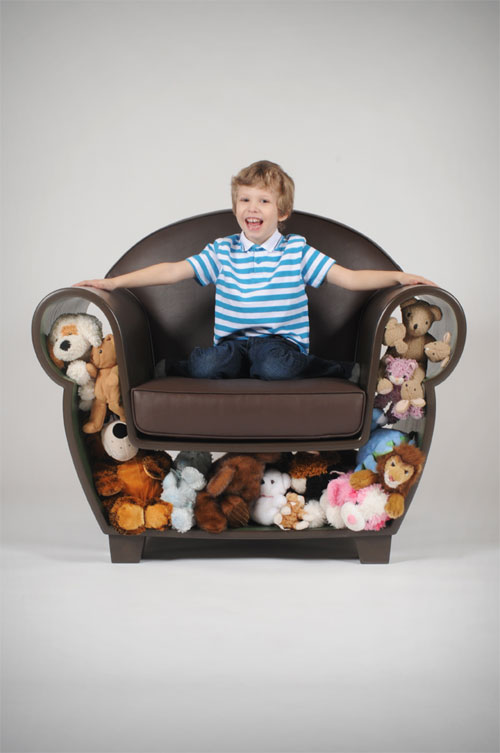 อาร์มแชร์ เฟอร์นิเจอร์เก๋ๆ เก็บของได้ในตัวเอง