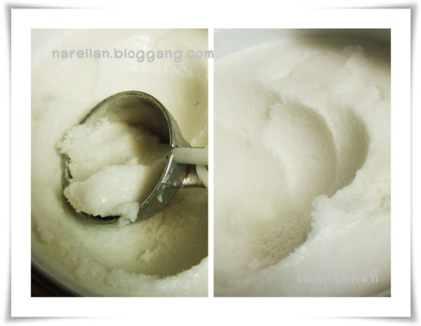 วิธีทําไอศครีมกะทิสด