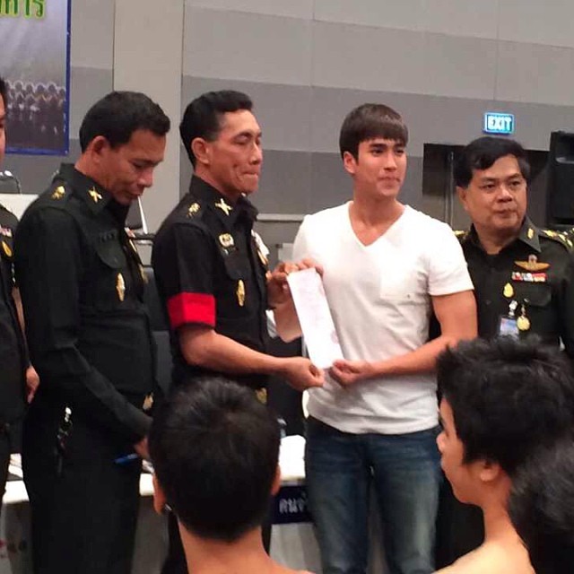 ณเดชน์ เกณฑ์ทหาร 2557 ณเดชน์ เกณฑ์ทหาร 2557