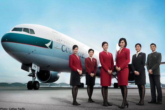 คาเธ่ย์แปซิฟิค นั่งบัลลังก์สายการบินที่ดีที่สุดในโลก คาเธ่ย์แปซิฟิค นั่งบัลลังก์สายการบินที่ดีที่สุดในโลก