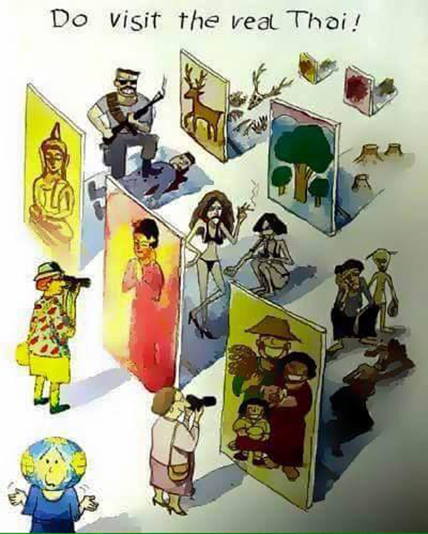 เจ็บจี๊ด ! ฝรั่งวาดการ์ตูนชวนเที่ยวไทย ฉบับตามความเป็นจริง เจ็บจี๊ด ! ฝรั่งวาดการ์ตูนชวนเที่ยวไทย ฉบับตามความเป็นจริง