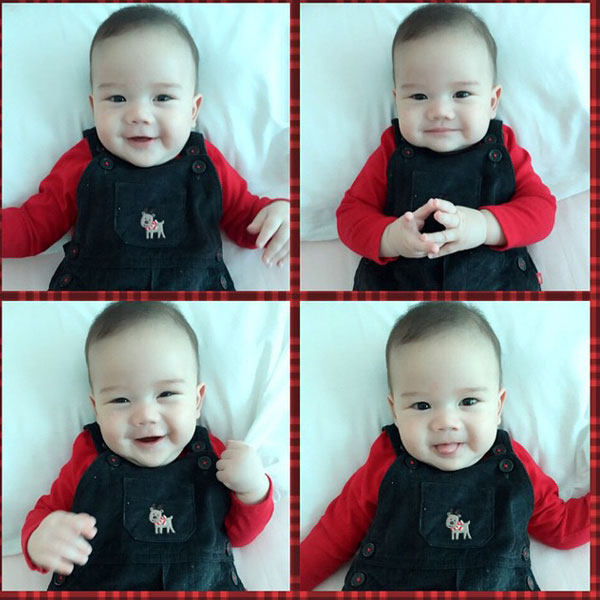 น้องแม็กซ์เวลล์ ในชุดซานต้าตัวน้อย น่ารักมุ้งมิ้ง น้องแม็กซ์เวลล์ ในชุดซานต้าตัวน้อย น่ารักมุ้งมิ้ง