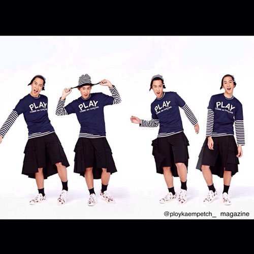 กัปตัน พายอาร์ Lovesick ควงคู่ขึ้นปก พลอยแกมเพชร น่ารักอะ กัปตัน พายอาร์ Lovesick ควงคู่ขึ้นปก พลอยแกมเพชร น่ารักอะ