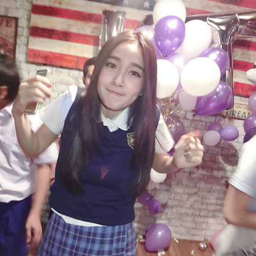 ปอย ตรีชฎา ปาร์ตี้ชุดนักเรียน แบ๊วระดับนี้ พี่ยอมยกให้ทั้งหัวใจ ปอย ตรีชฎา ปาร์ตี้ชุดนักเรียน แบ๊วระดับนี้ พี่ยอมยกให้ทั้งหัวใจ